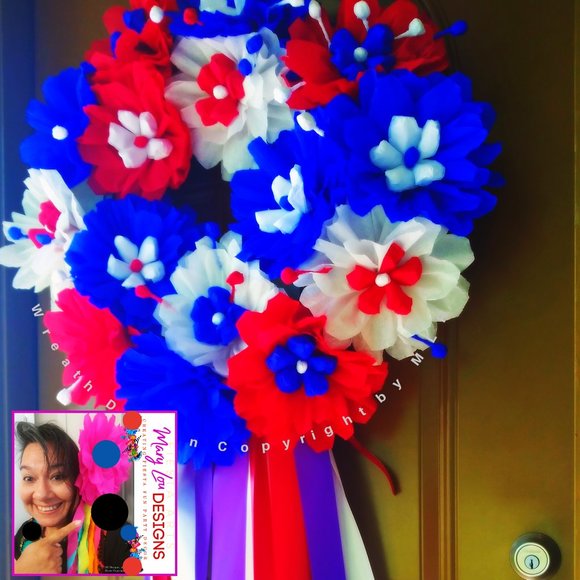4th of July Wreath - Picture 3 of 3